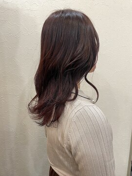 アール 北千住店(ar) ブリーチなし大人可愛いピンクベージュ　モテ髪　ピンクブラウン