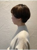 しっかり似合わせ♪くせ毛を活かした丸みショート☆