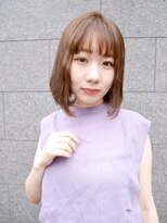 シュシュ(shushu)&nbsp;ワンカールショートボブ/明るめブラウン【有海一生】髪質改善