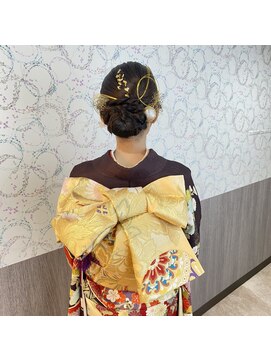 サロンドプランセス(SALON DE PRINCESSE) 振袖着付&シンプルシニヨン