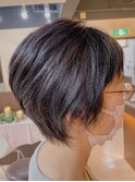 ボブ/グレージュ/大人女性/レイヤー/ショート[北千住]