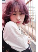 エアリーボブ×シアーピンク