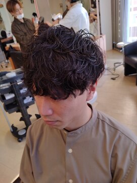 シャンプーボーイ 佐世保駅前店(SHAMPOO BOY) マッシュ無造作パーマ