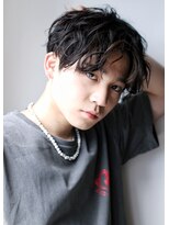 アントワープトーキョー(antwerp TOKYO)&nbsp;『力石サトシ』波巻き束感ショートツーブロックマッシュ