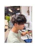 グラスバイネオリーブ 大倉山駅前店(grace by neolive)&nbsp;MEN'SHAIR/アップバング/ツーブロック/束感ショート/波巻き