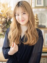 カバーヘアアンドスパ ブリス 浦和西口店(COVER HAIR & SPA bliss) 外国人風オンブレハイライトゆるふわカールa浦和10代20代30代