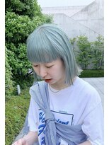 ナループロア ハチ(Nalu pu loa hachi) ボブパーマ/黒髪パーマ/切りっぱなしボブ/ショートボブ