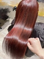 カーラ(Cara)&nbsp;ローズピンク×さらさらストレート