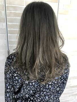 サニーサイドサロン(SUNNY SIDE SALON) ミディアム×オリーブグラデーション#27