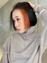 オーレント(AULENT)&nbsp;大人ボブ/インナーカラーボブ/インナーカラー/髪質改善