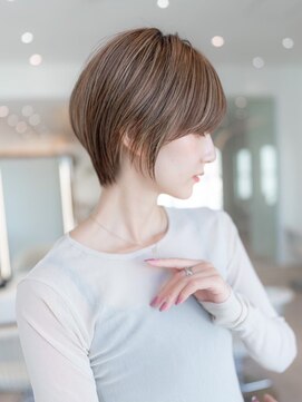 ケアリー  八千代緑が丘(Carelly) 大人かわいい前髪セシルカットココアブラウンフリンジウェーブ