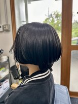 スナリー(Snaly)&nbsp;ショートボブスタイル/フェイクブラックカラー