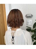大胆チェンジ！ショートボブパーマ