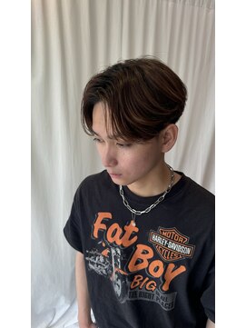 ヘアーアンドビューティー エレガンス(HAIR&BEAUTY Elegance) 毛流れセンターパート