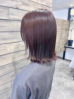 レガロヘアアトリエ(REGALO hair atelier)&nbsp;オレンジブラウン/外ハネボブ【水戸/茨城】