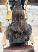 グレージュハイライト