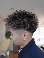 スタジオフィット(STUDIO FITTO)&nbsp;メンズハイライトカラー×フェード