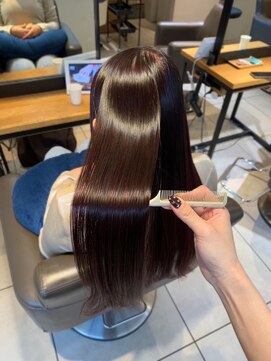 ソエル(soell) 自然な仕上がりの縮毛矯正