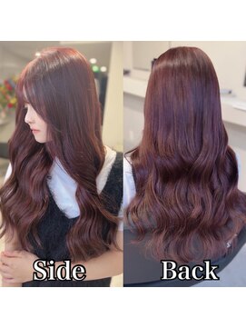 ファボ 心斎橋アメ村店(Fav) 《シールエクステ+カラー》Cherry Pink