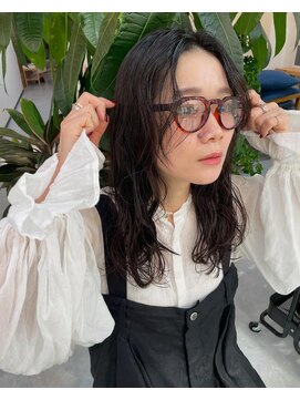 カリシア(CARICIA) long hair perma style