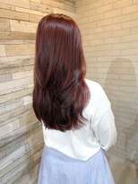 マーリャヘアー(mallia hair)&nbsp;レイヤースタイルレイヤーカットロングレイヤー小顔スタイル
