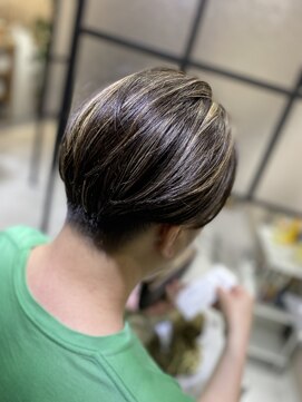 あお へあさろん バキバキハイライト