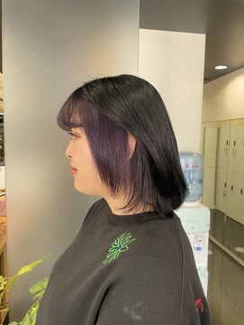 スタイル 茅ケ崎(STYLE) イヤリングカラー！パープル！！