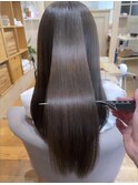 髪質改善トリートメント 艶髪ストレート 