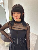 ジル(JiLL.)&nbsp;美髪黒髪姫カットスタイル