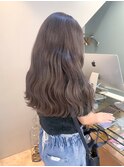 ◯ブリーチ1回でかなうラベンダーグレージュ