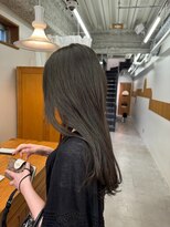 ニール 名古屋 伏見 丸の内(NEELU)&nbsp;【NEELU_take】赤みが気になる方おすすめ暗めオリーブグレージュ