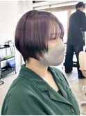 ボブ/ショートボブ/ダブルカラー/ラベンダー/東川口/浦和美園