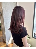 ラベンダーピンク/柏美容室/ブリーチなしダブルカラー