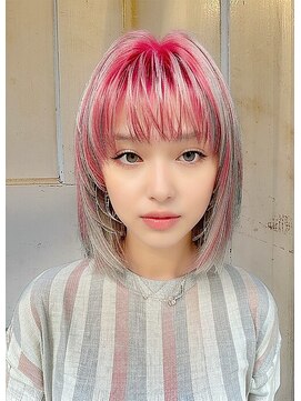 エノア 青山(ENORE) ブリーチ/ダブルカラー/グラデーションカラー/インナーカラー