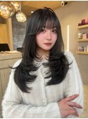 【前田七音】韓国ヘア× ダークグレージュ♪