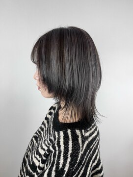 ヘアデザイン アンジェロカフェ(Hair Design Angelo cafe) ウルフスタイル/ハイライトカラー【20代30代】