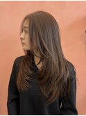 まろみベージュ◎やわらかい大人レイヤー