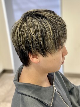 【相模大野カラー】立体感際立つメッシュショート