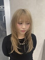 ロンド マーレ 天神大名店(Lond mare) 大人ガーリー/ミディアムレイヤーカット/似合わせカット