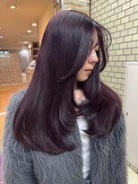 ファブ 千葉店(FaB)&nbsp;【ブリーチなしダブルカラー×ラベンダーカラー】