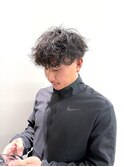 越谷 マッシュ × シャドウパーマ