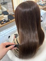 アヴァンス 広島本通店(AVANCE.) 着物ヘア/大人ガーリー/ダークアッシュ/似合わせカット/広島