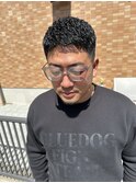 オシャレパンチパーマ
