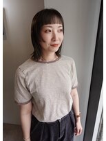 イル(ill) 顔まわりレイヤー ミディアムヘア 福島
