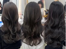 レイヤーカット MELA 原宿の雰囲気（オリーブグレージュ/ダークグレージュ/ヘーゼルグレージュ/暗髪）