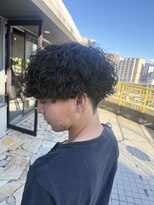 ギルティ(GILTY)&nbsp;長野メンズパーマルーズパーマシャドウパーマッシュウルフゆるめ