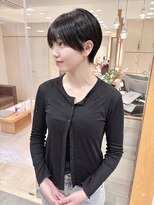 モリオ フロム ロンドン サッポロファクトリー店(morio FROM LONDON)&nbsp;morio 札幌ショート マッシュショート 耳掛け 顔周りカット