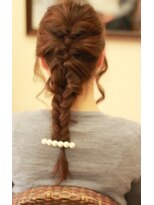 グラスペディア(graspedia)&nbsp;編みこみフィッシュボーン