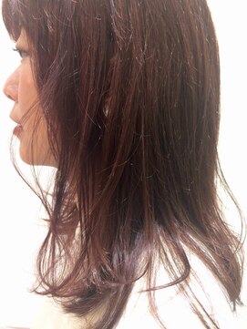 ネオリーブソラ 相模大野店(Neolive sola) ミディアムスタイル ピンクパープル