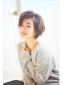 大人可愛い☆ゆるクシャショート